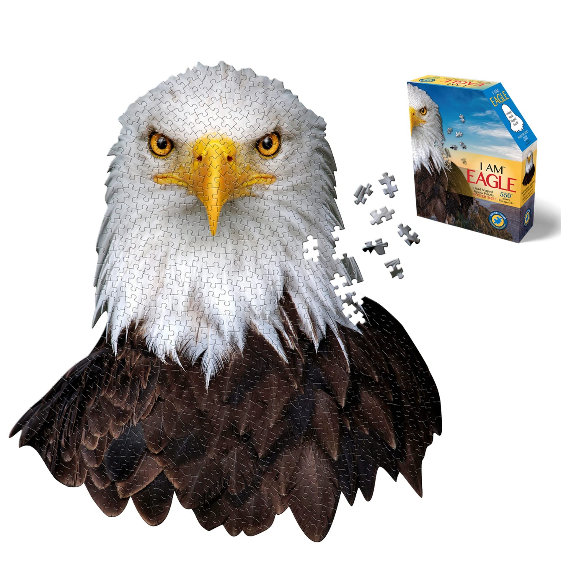 Amazon.com: Madd Capp Puzzles - I AM Eagle - 550 pieces - Animal
